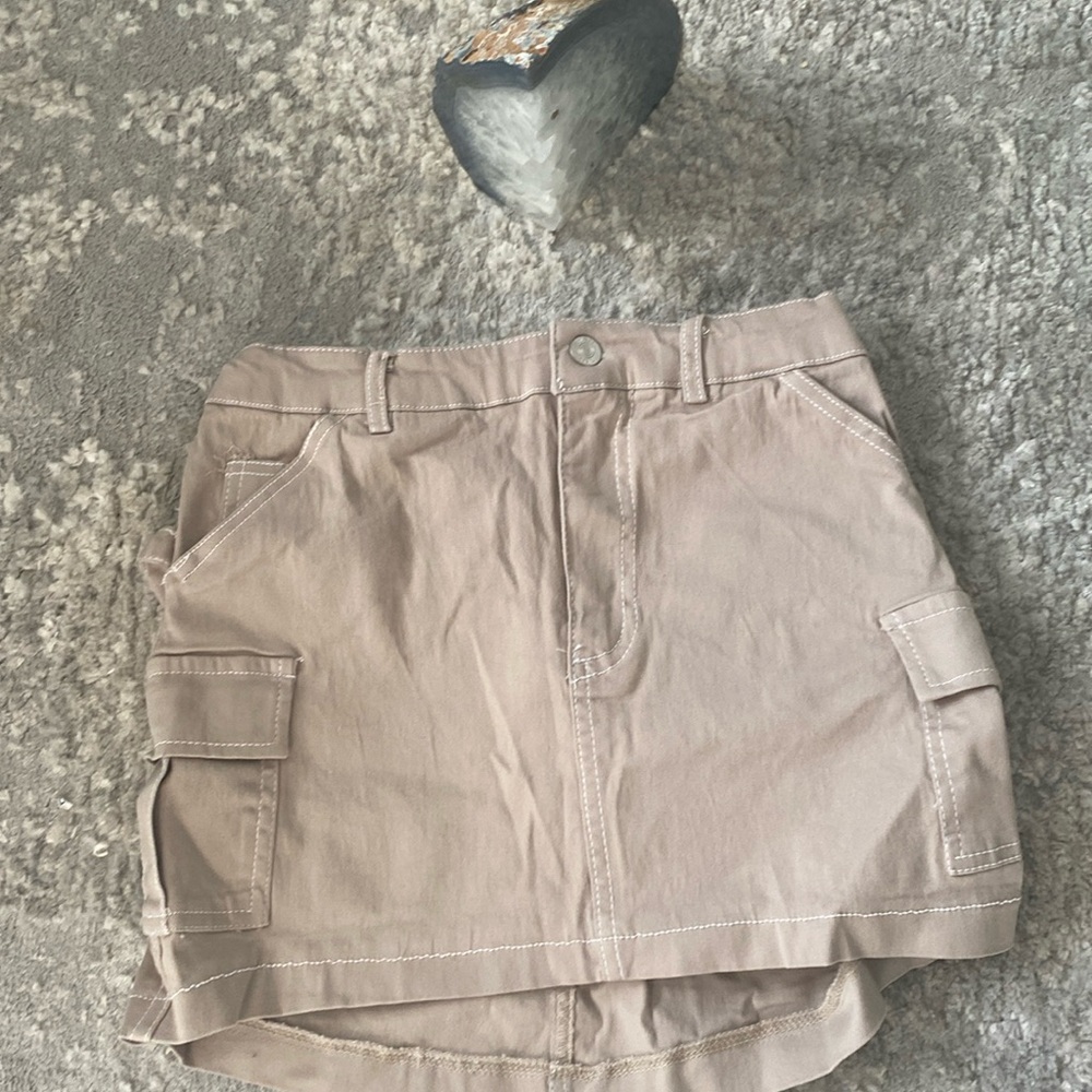 Beige Skirt